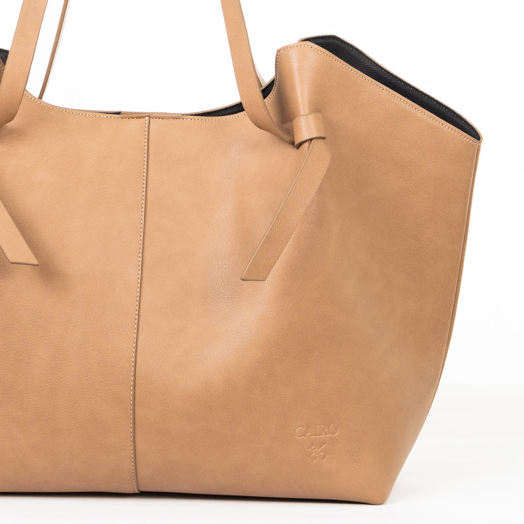 Cairo Tote — Beige