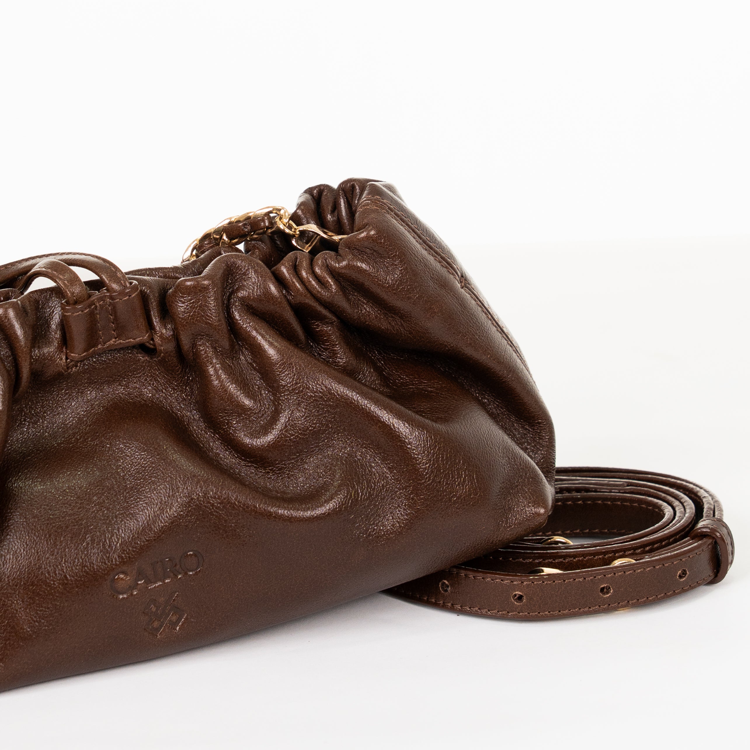 Cairo Soft Pouch — Dark Brown