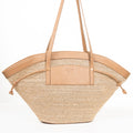 Cairo Raffia Tote — Beige - Cairo 86