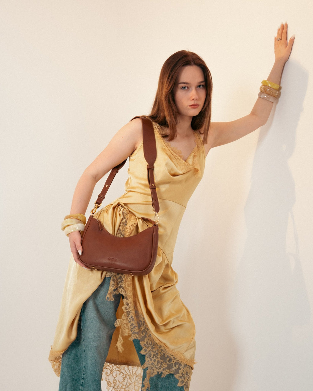 Cairo Shoulder Bag — Brown - Cairo 86