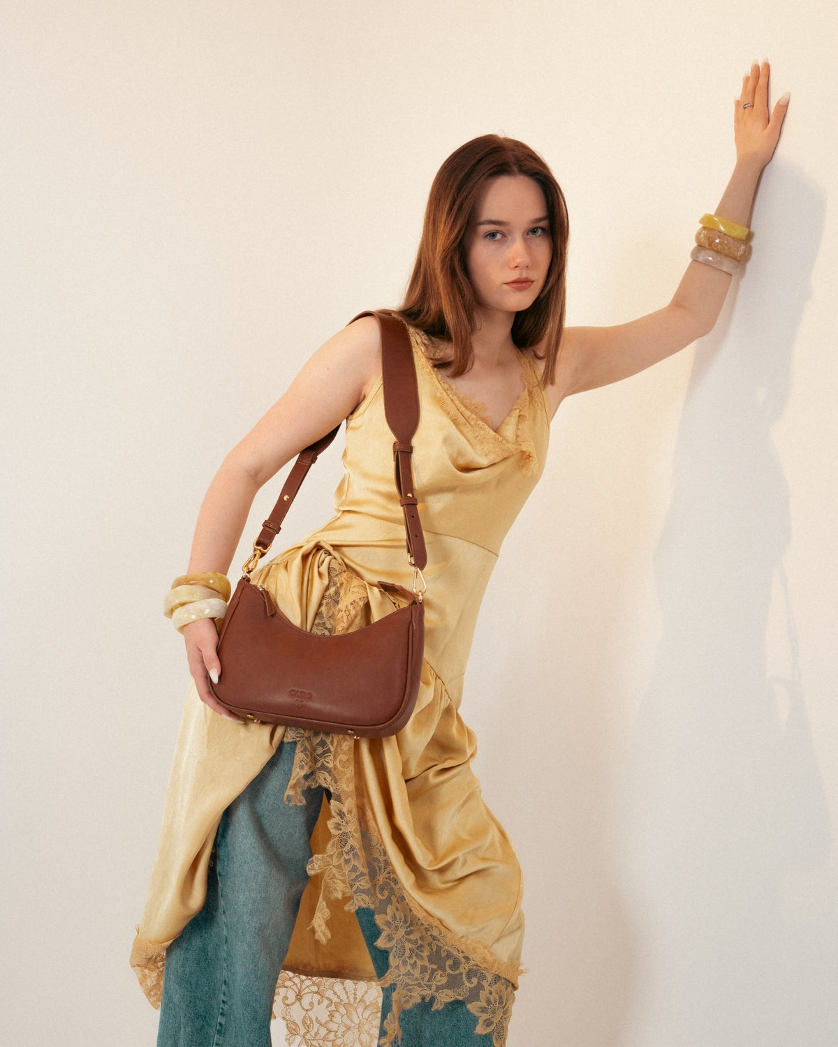 Cairo Shoulder Bag — Brown - Cairo 86